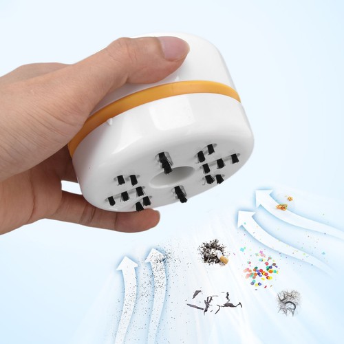 White desktop vacuum cleaner - desktop,