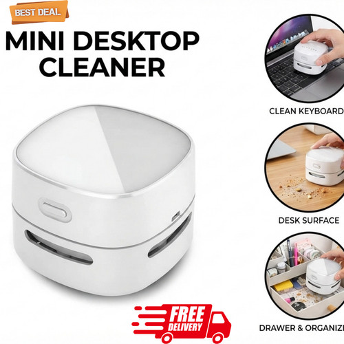 Mini desktop vacuum cleaner - desktop,