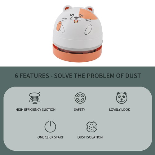 Desktop vacuum cleaner with - vacuum,