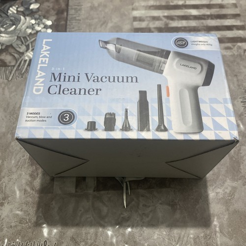 Lakeland mini vacuum - 3-in-1,