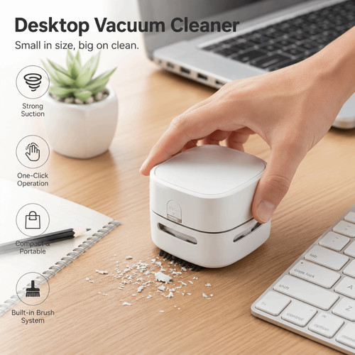 Rechargeable desktop vacuum - desktop,